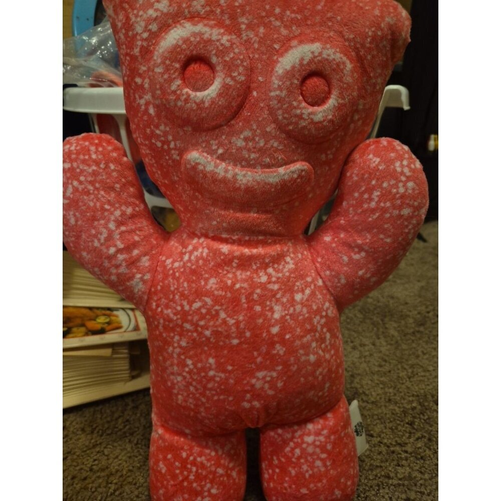 Sour‎ Patch Gummy Candy Plush Stuffed Toy 16in Red Iscream